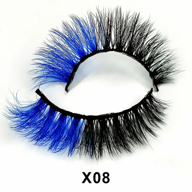 Two Color Mixed Eyelashes 