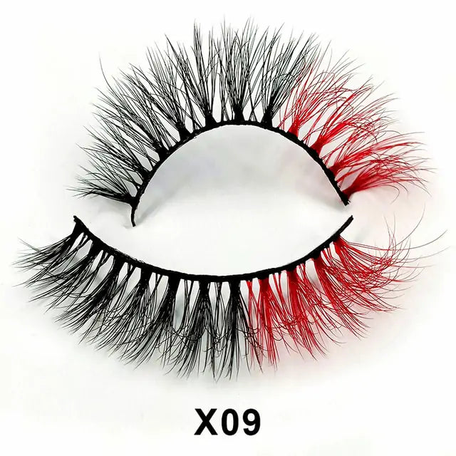 Two Color Mixed Eyelashes 