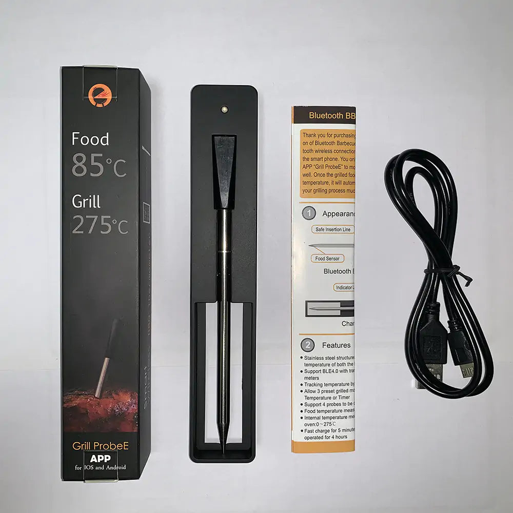 Wireless Waterproof Meat Thermometer with App