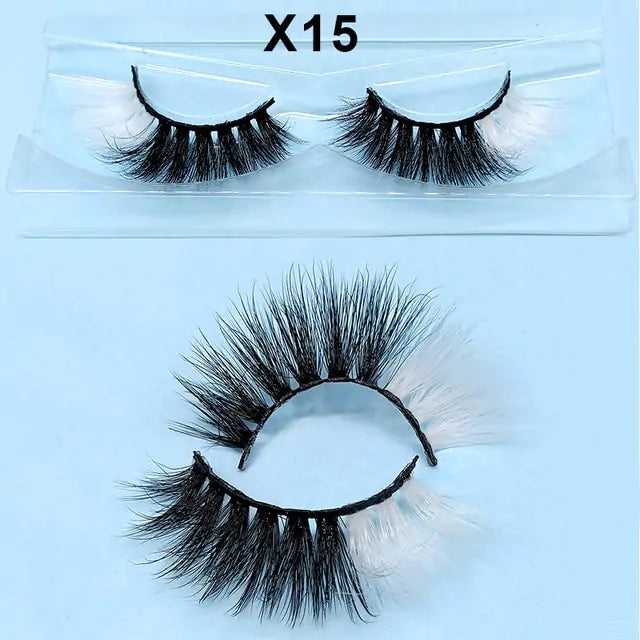 Two Color Mixed Eyelashes 