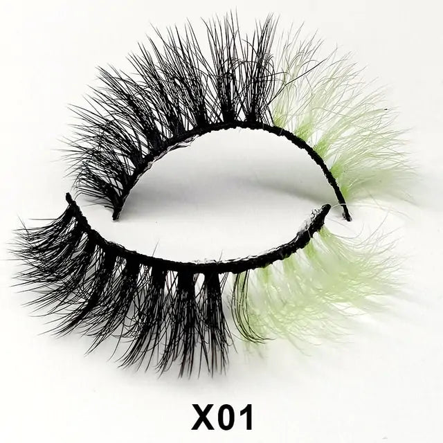 Two Color Mixed Eyelashes 