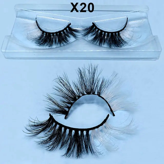 Two Color Mixed Eyelashes 