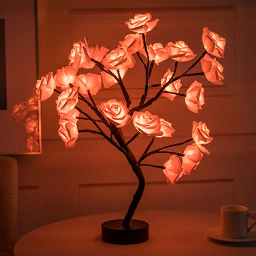 LED Flower Table Lamp