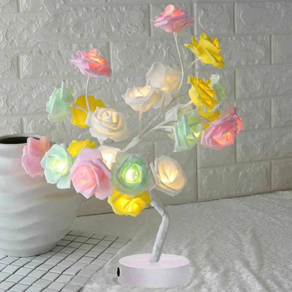 LED Flower Table Lamp