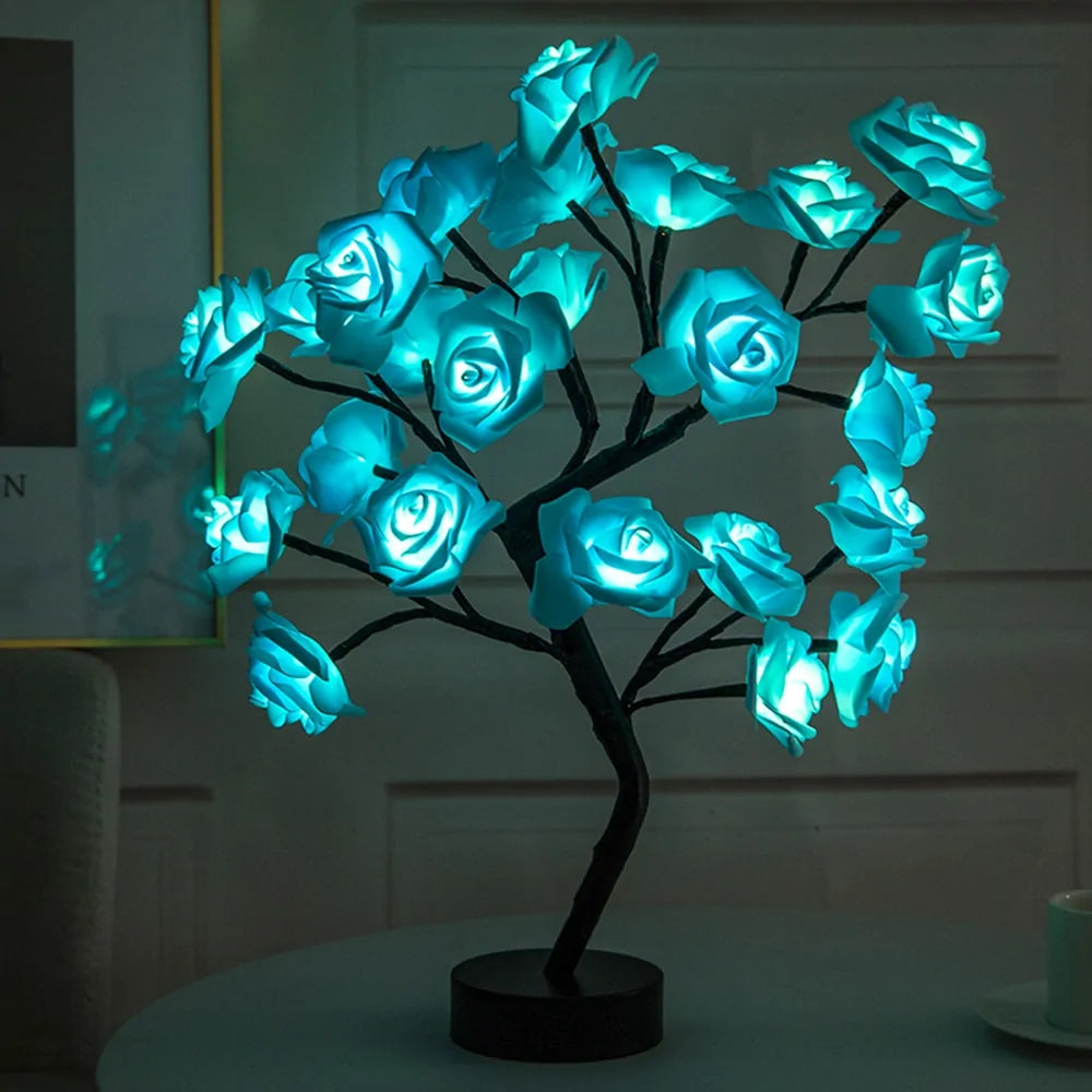 LED Flower Table Lamp