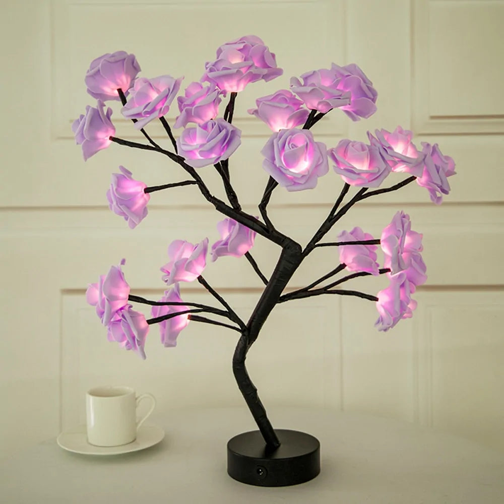 LED Flower Table Lamp