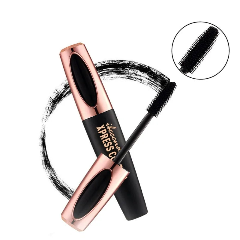 4D Silk Fiber Waterproof Mascara for Eyelashes