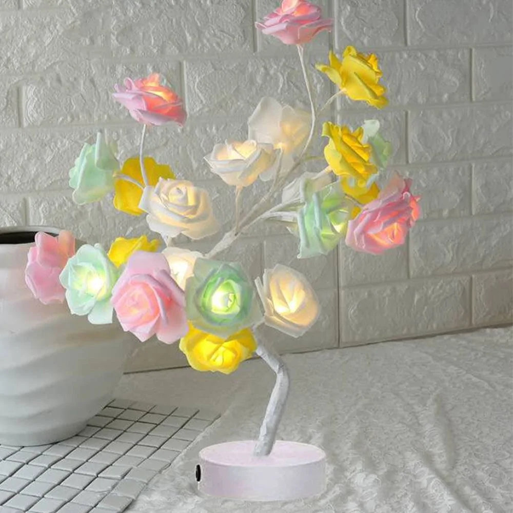 LED Flower Table Lamp