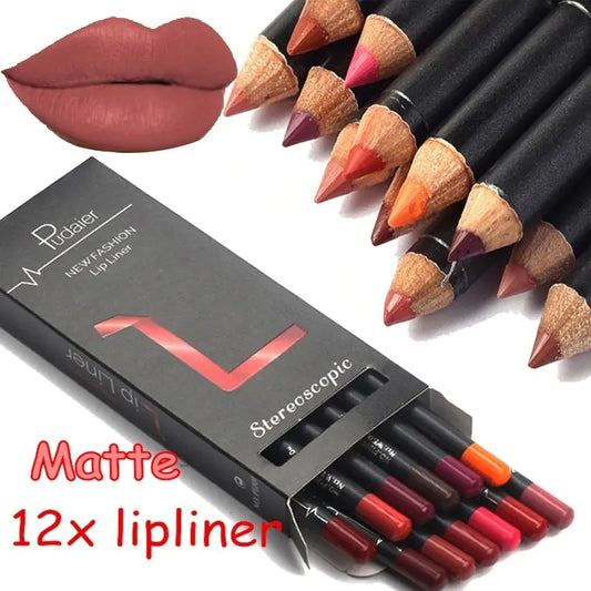 Lip Liner Pencil Set 