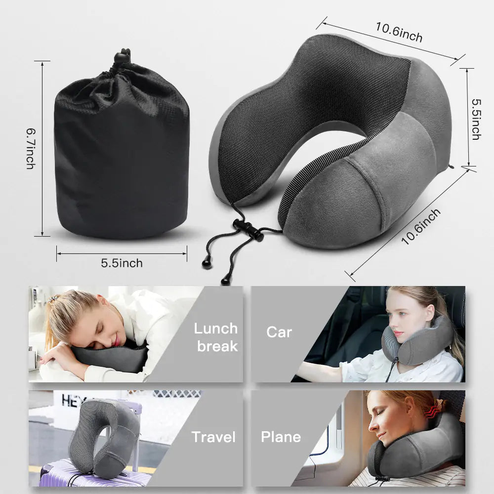 Neck Memory Foam Pillow