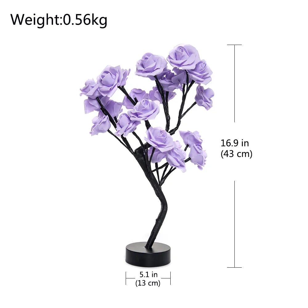 LED Flower Table Lamp