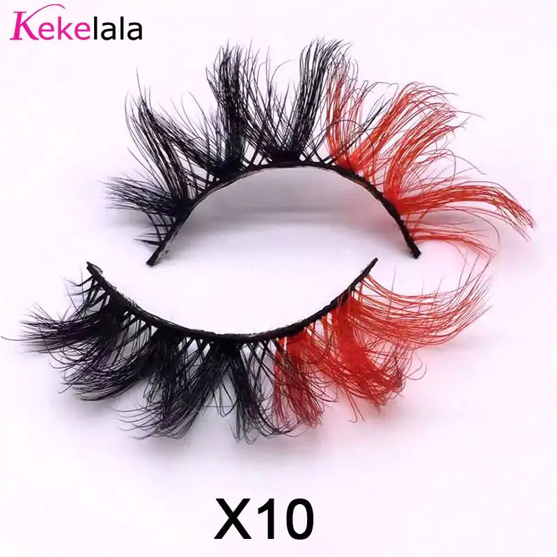 Two Color Mixed Eyelashes 