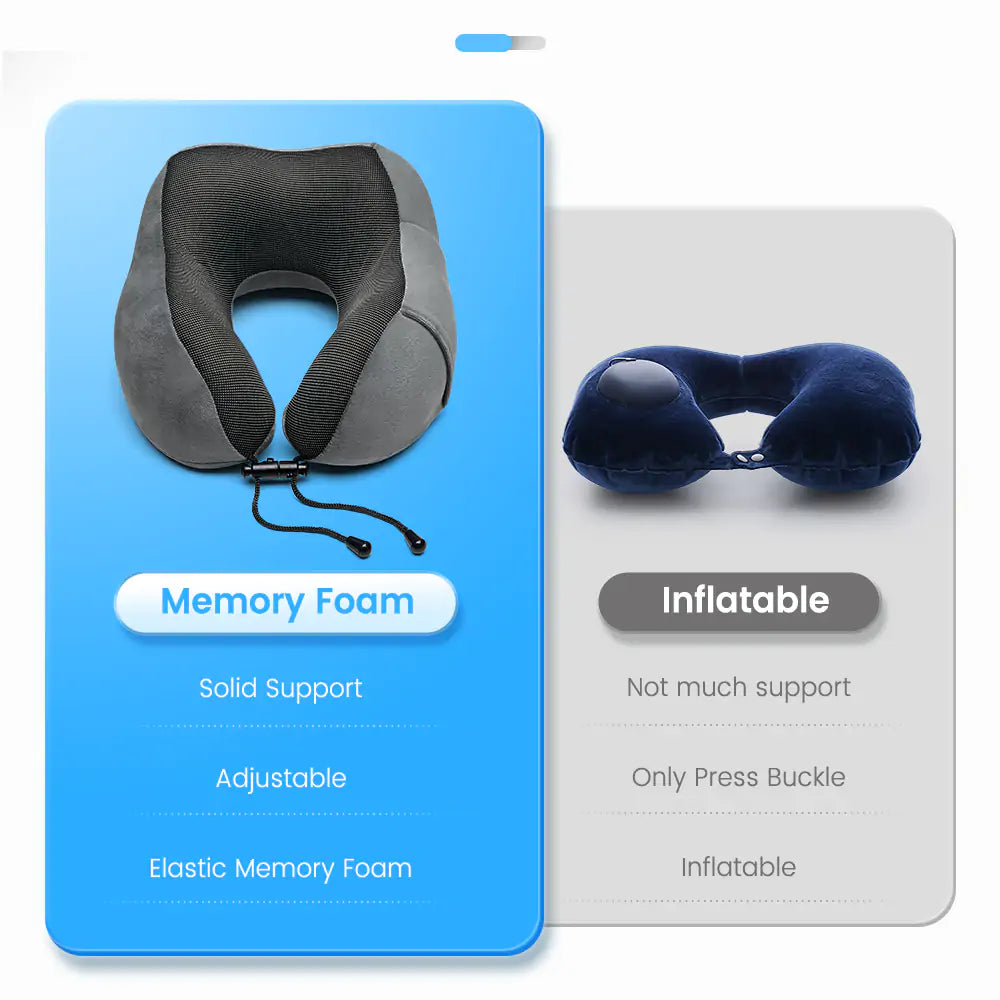 Neck Memory Foam Pillow