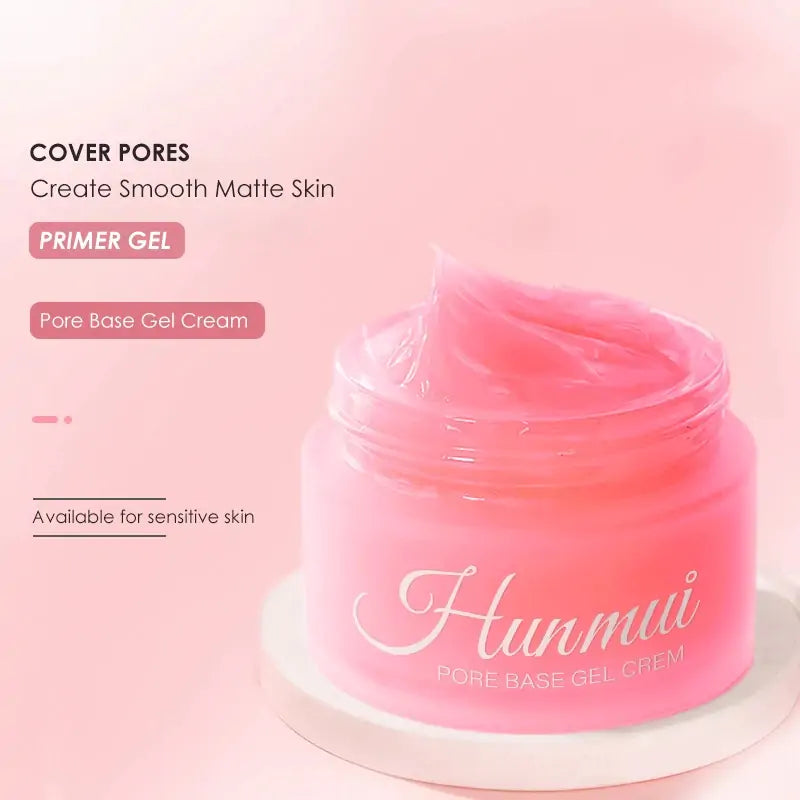 Pore Base Gel Cream, Hunmui Pore Base Gel Cream - Invisible Pore Face Primer Makeup